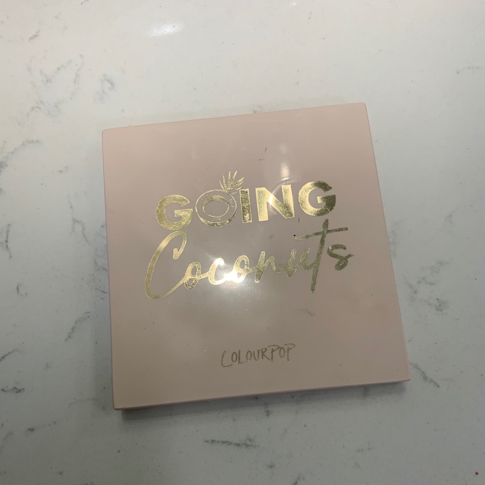 Colourpop going coconuts palette